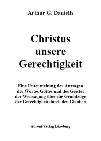 Christus unsere Gerechtigkeit (PDF)